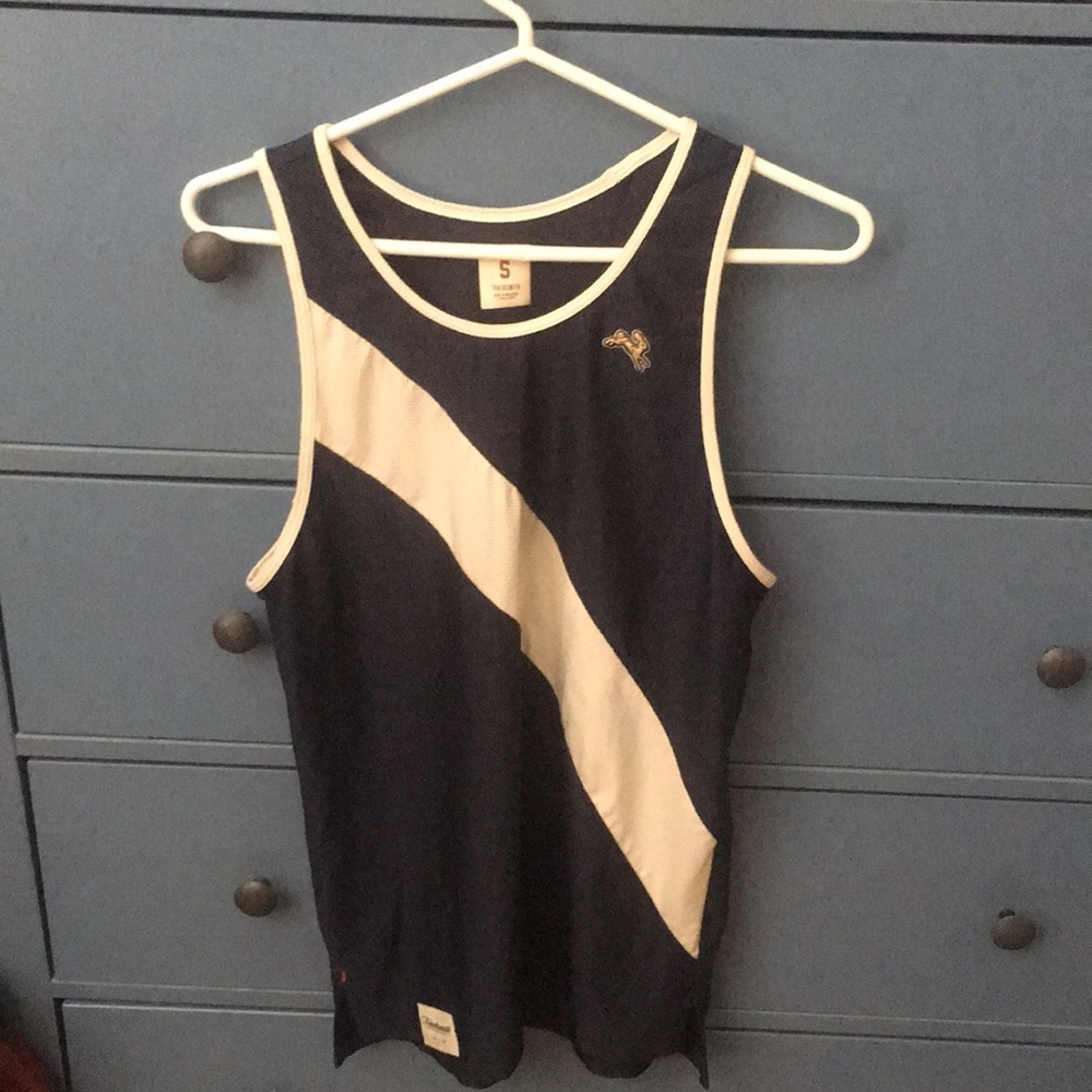 Tracksmith van cortlandt singlet running tank mens